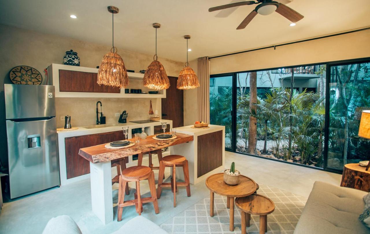 Vida Boho Apart 3 With Special Fee To Access Hotel Bardo Tulum Kültér fotó