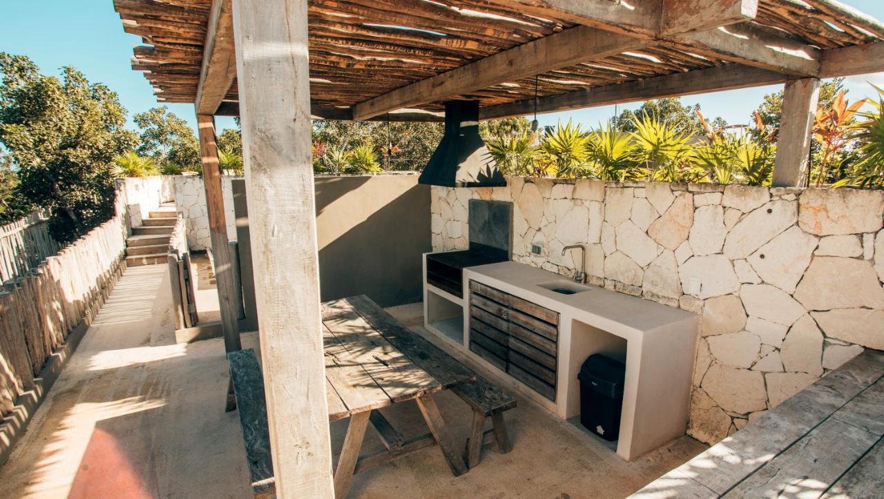 Vida Boho Apart 3 With Special Fee To Access Hotel Bardo Tulum Kültér fotó