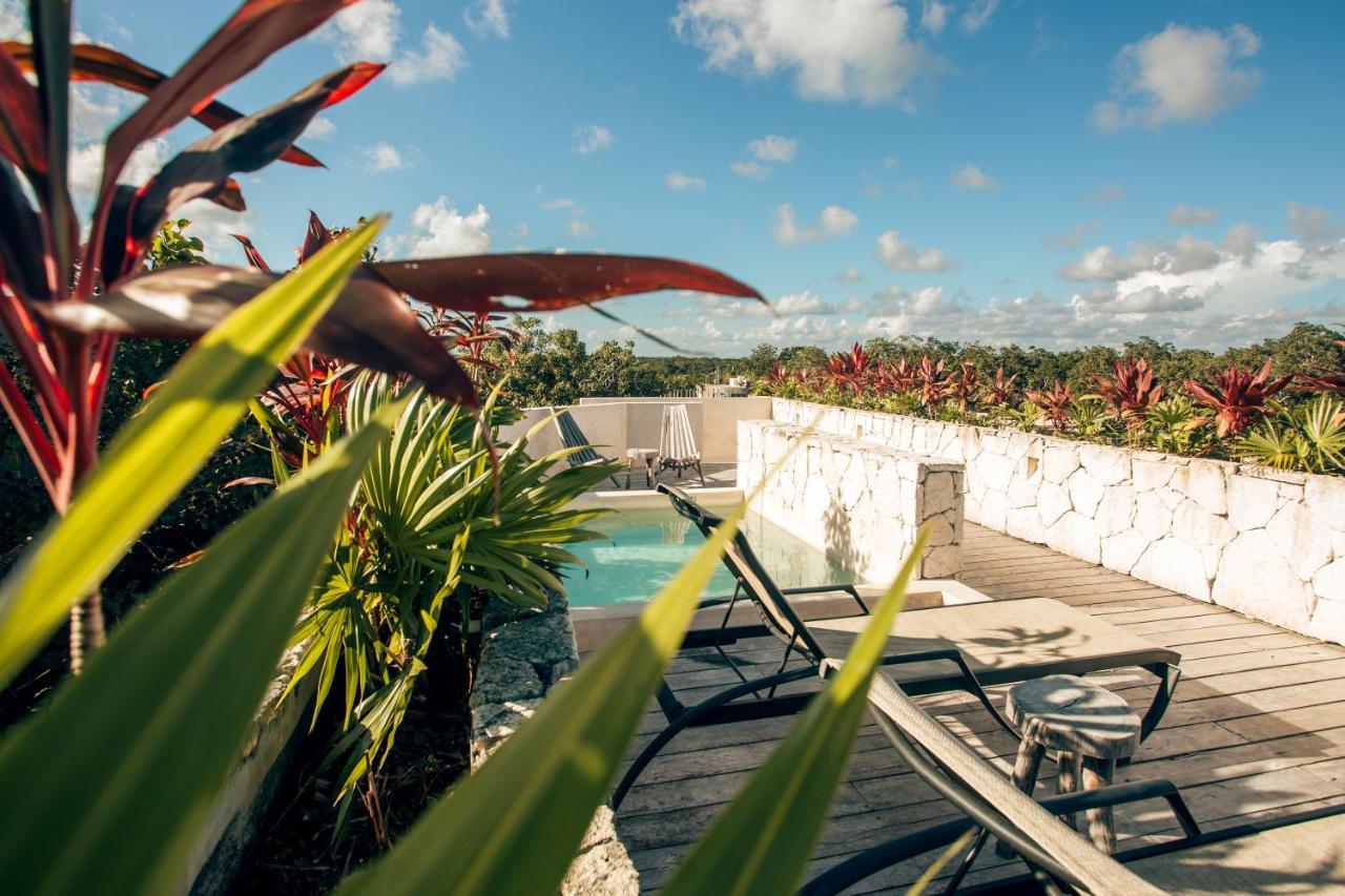 Vida Boho Apart 3 With Special Fee To Access Hotel Bardo Tulum Kültér fotó